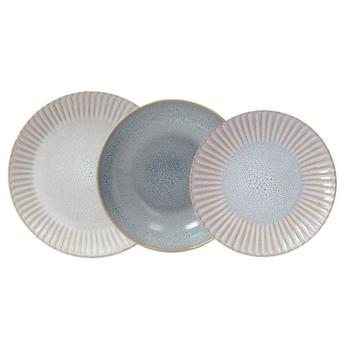 SERVIZIO PIATTI 18 PZ "MELANGE" AVORIO BRANDANI