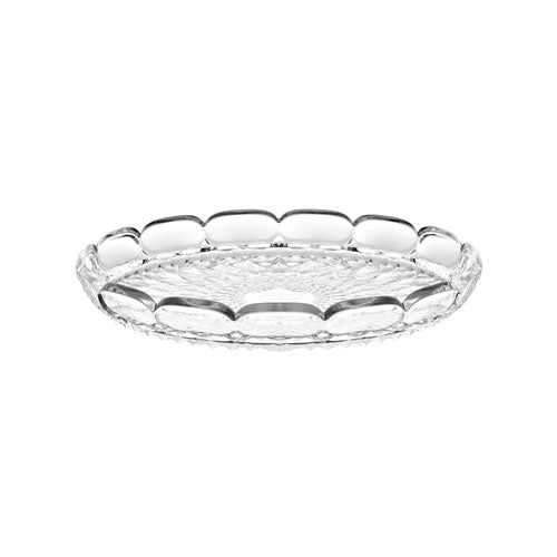 VASSOIO TONDO PICCOLO "VANITY" TRASPARENTE 128601SAR00 GUZZINI