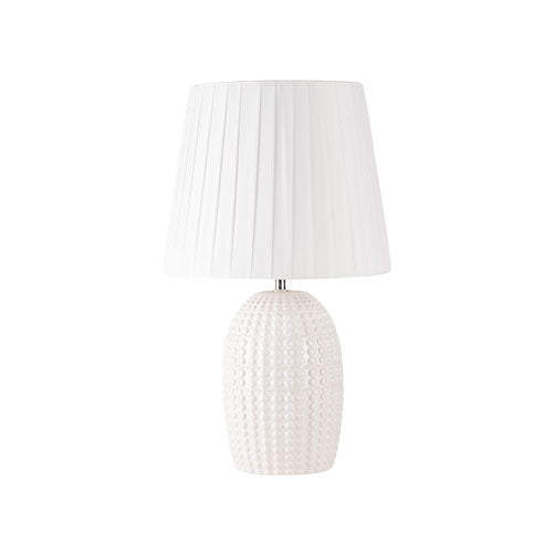 LAMPADA DA TAVOLO 52 CM BIANCO ST30421 SIRO TIME