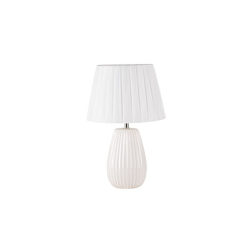 LAMPADA DA COMODINO 38 CM BIANCO ST30424 SIRO TIME