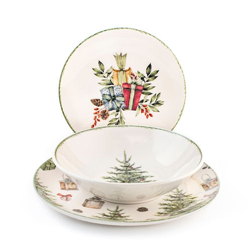 SERVIZIO TAVOLA 18 PZ "XMAS CAROL" 1539200 H&H