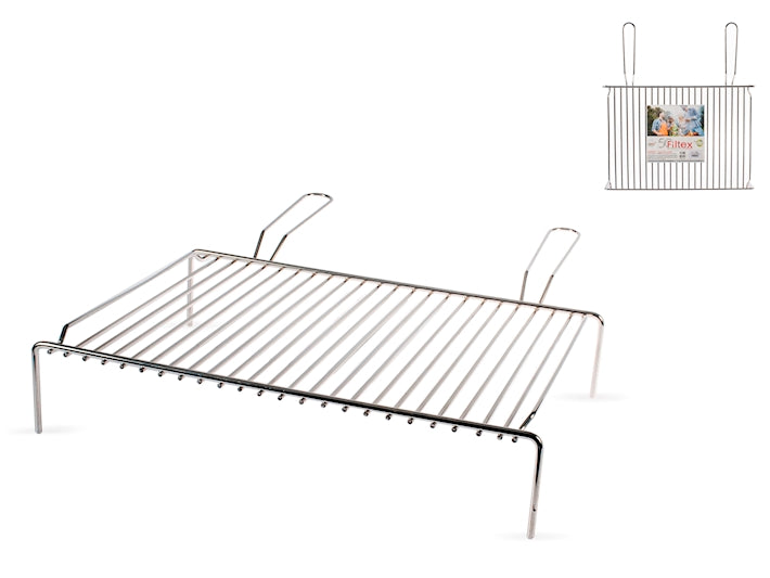 GRATICOLA TOND/CROM 'CAMINO' 50X35 2392350