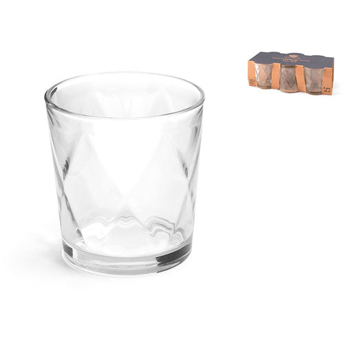 BICCHIERE 6 PZ VETRO GLOW 2598330 H&H