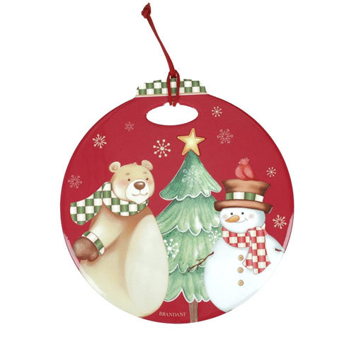 SOTTOPENTOLA DECORATION "RACCONTI" ROSSO 84785 BRANDANI