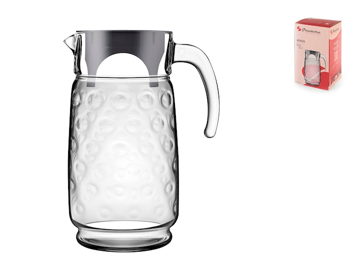 BROCCA VETRO RINGS CON COPERCHIO GIRGIO LT1,7 5829121