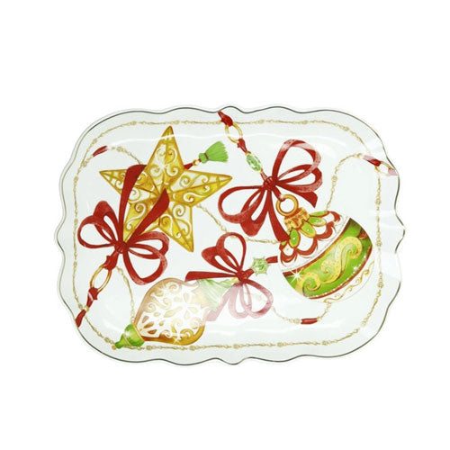 VASSOIO "GIOCO DI LUCI" SMERLATO 89699 BRANDANI