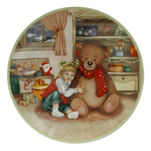 PIATTO "CUCCIOLI" BIMBA ORSETTO 89877 BRANDANI