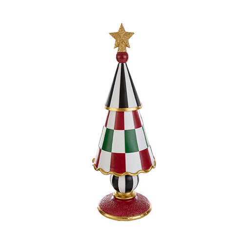 ALBERO NATALIZIO "BLACK ROYAL" H 36 CM 38467 LE STELLE