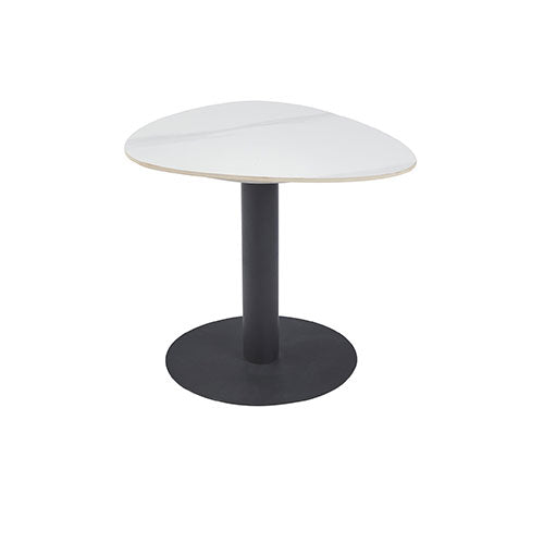 TAVOLINO "DROP" 60 X 50 CM MARMO BIANCO 0051541 #cat