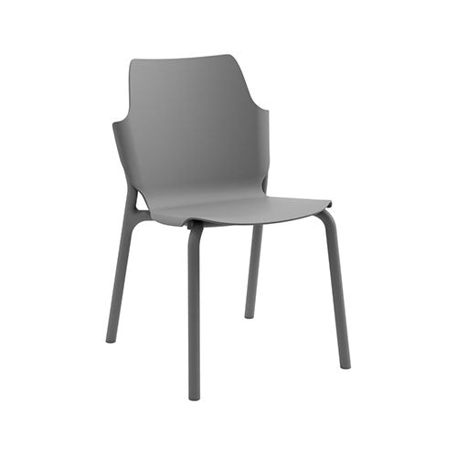 SEDIA "SHILA" IN POLOPROPILENE GRIGIO 0051509 #cat