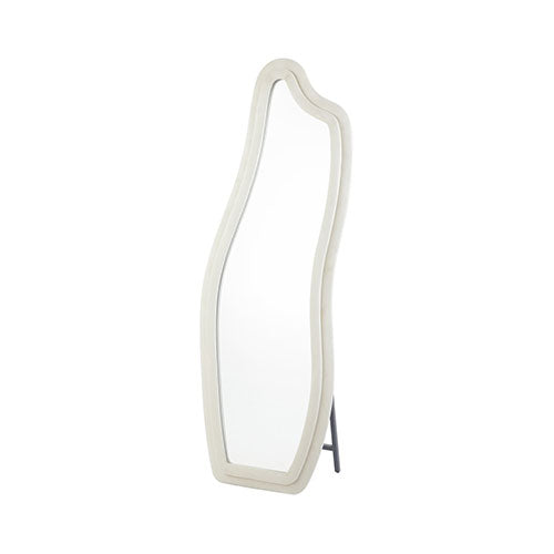 SPECCHIO DA APPOGGIO 160 X 55 CM "ONDA" BEIGE 0051570 #cat