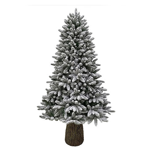 ALBERO DI NATALE "ROYAL" INNEVATO CON BASE TRONCO 180 CM 948 TIPS 6159115 NATALUNA