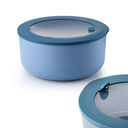 CONTENITORE "STORE&MORE BIO FOOD STORAGE" TONDO L DEEP AIR BLUE 134702295 GUZZINI