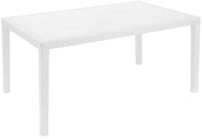 TAVOLO PRINCE BIANCO 150X90X72 208975 #CAT