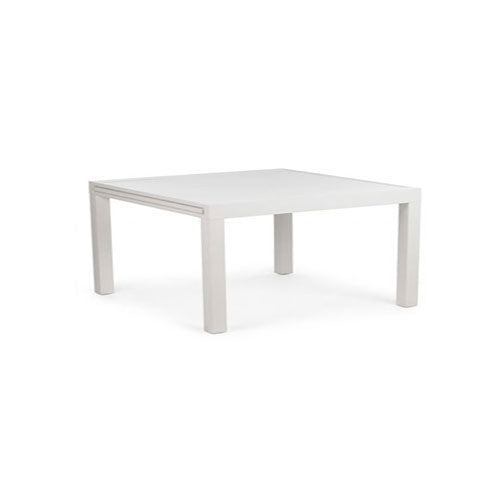 TAVOLO 'DOUBLE' ALLUNGABILE 135-270X90X75 BIANCO LA-021 #cat