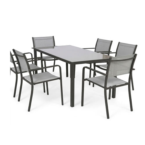 TAVOLO 'WENDY' 150X80X72 ANTRACITE AR-027 #cat