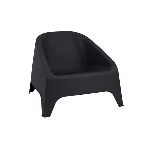 POLTRONA RESINA MATERA ANTRACITE 531734 #cat