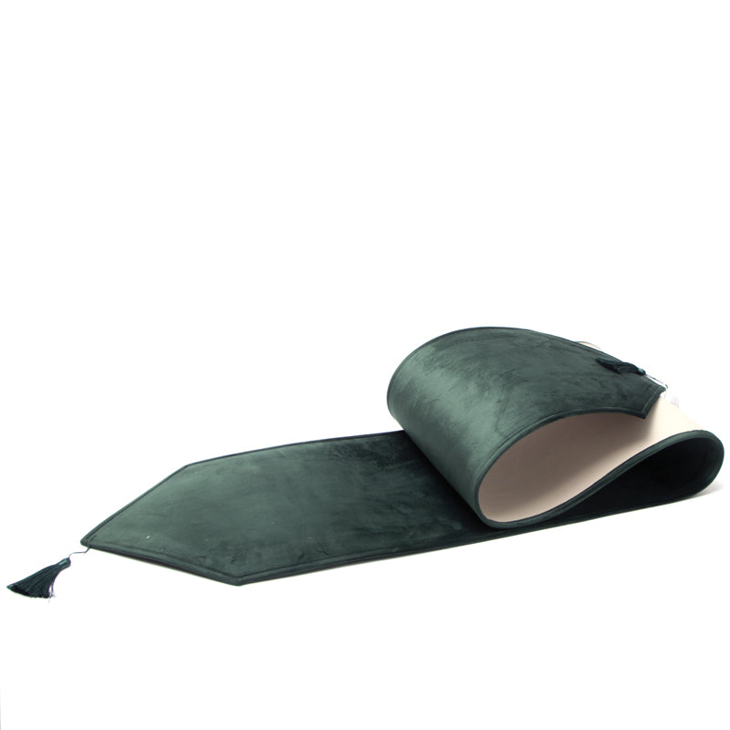 RUNNER VELLUTO VERDE 33X210CM 10010087