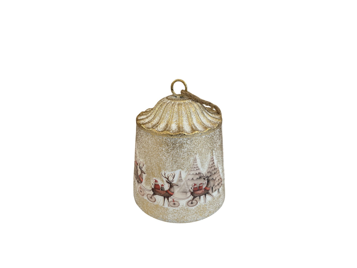 CAMPANA METALLO GRANDE CM.17X21