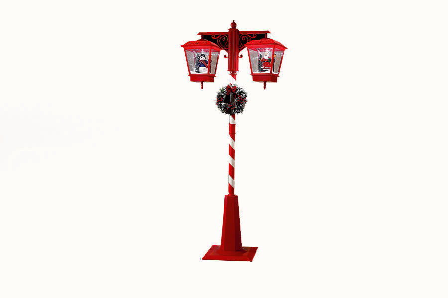 LAMPIONE 2 LANTERNE C/LUCI, SUONI E MOVIMENTO 81X40X18 6875052