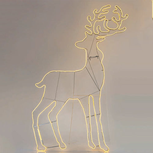 RENNA CORDA LUMINOSA A LED BIANCO CALDO 180X104 cm IP44 600-23036