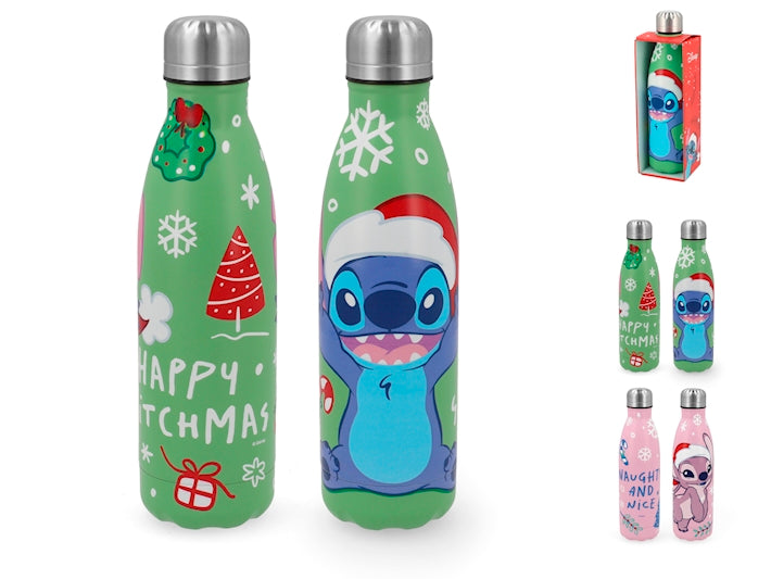 BOTTIGLIA TERMICA INOX STITCH XMAS LT.0,5 8763100