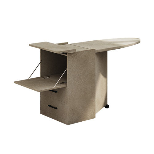 MOBILE DA STIRO CON CASSETTI ARGILLA #cat