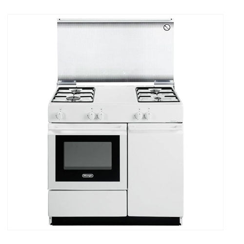 CUCINA 86 X 50 CM FORNO A GAS SGW854N BIANCO DELONGHI #cat