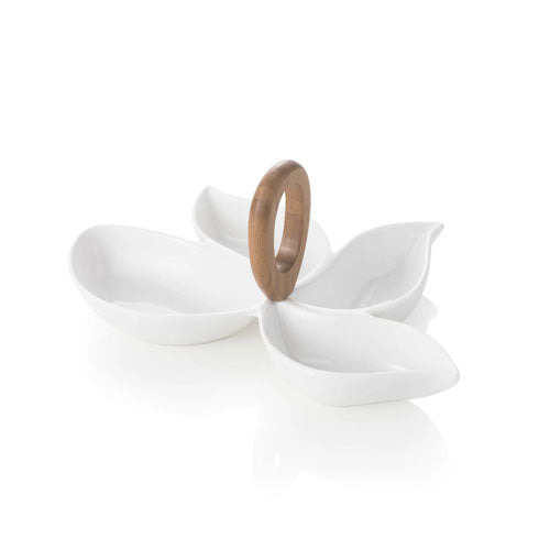 ANTIPASTIERA OCTOPUS "PORCELLANA BAMBOO" 54140 BRANDANI