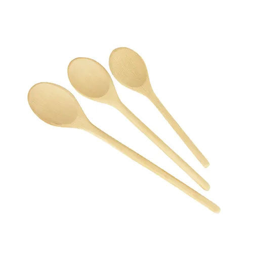 SET 3PZ CUCCHIAIO OVALE 35 CM "WOODY" 637414 TESCOMA