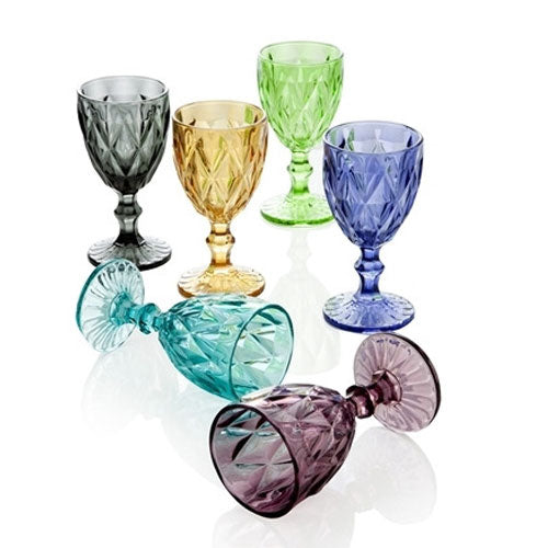 CALICE 6 PZ MULTICOLOR "DIAMANTE" 54112 BRANDANI