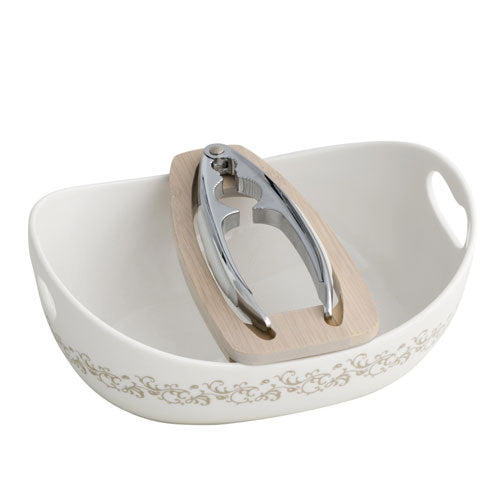 CIOTOLA PORTA NOCI OVALE "RICCIOLI DI FATA" 53160 BRANDANI