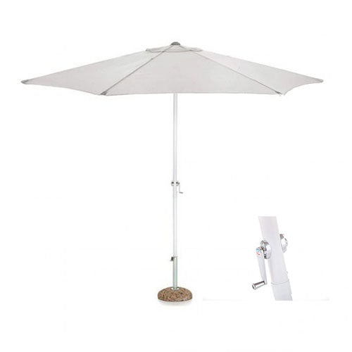 OMBRELLONE "GARDEN" Ø 3 MT GRIGIO #cat