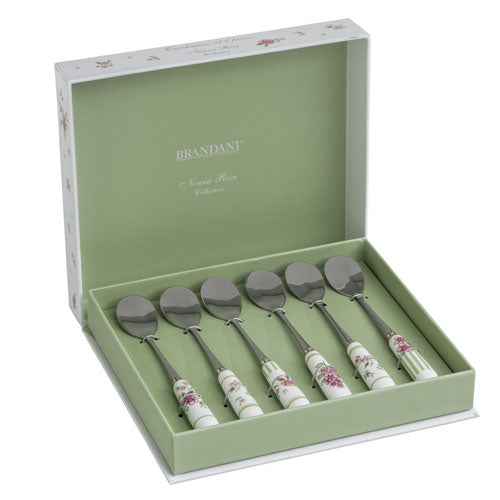 CUCCHIAINO 6 PZ "NONNA ROSA" 53420 BRANDANI