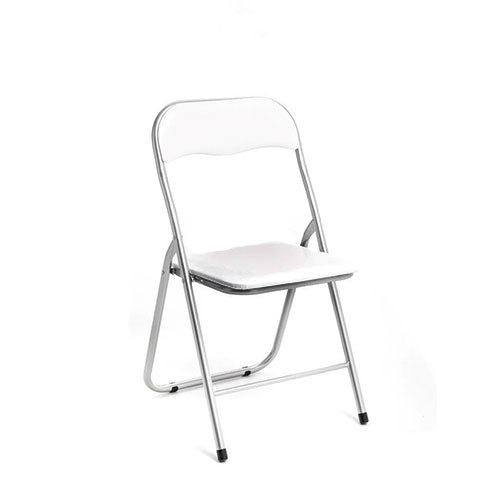 SEDIA PIEGHEVOLE "POLO" BIANCO #cat