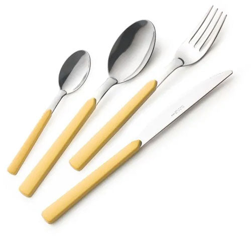 SERVIZIO POSATE 24 PZ GIALLO "COLORANDO FAST" EME