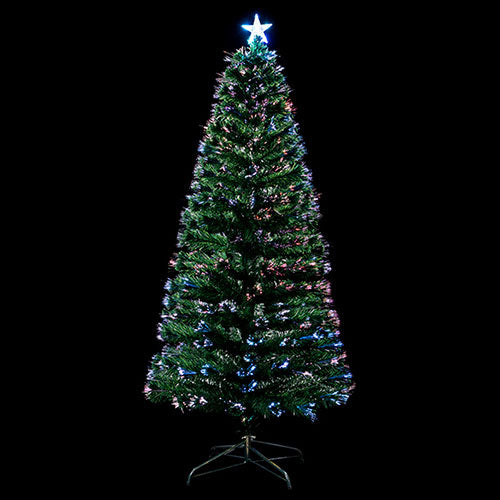 ALBERO DI NATALE "NATURAL" 180 CM 225 LED MULTICOLOR 6417180 NATALUNA