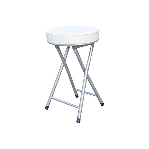 SGABELLO PIEGHEVOLE BIANCO 0040352 #cat