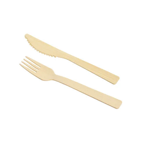 FORCHETTA E COLTELLO BAMBOO "PARTYTIME" 707250 TESCOMA