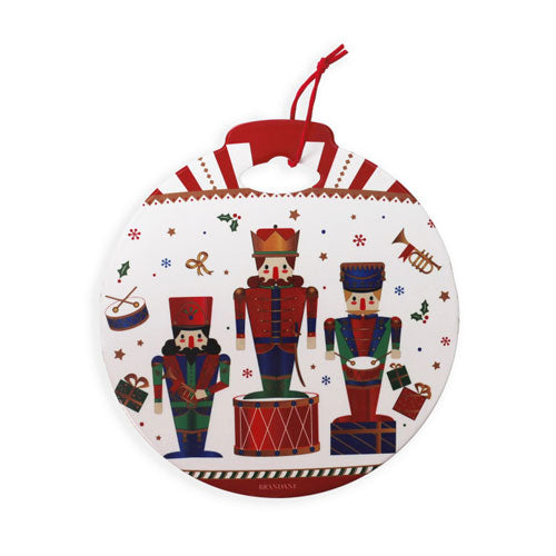 SOTTOPENTOLA DECORATION "LO SCHIACCIANOCI" BIANCO 84192 BRANDANI