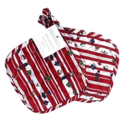 TESSILE NATALIZIO: GUANTONI - PRESINE - CESTINO PANE