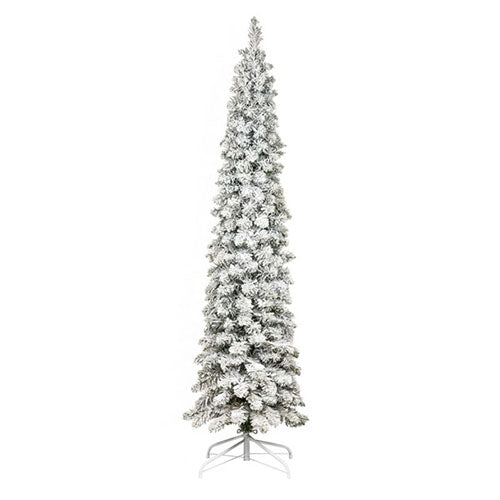ALBERO DI NATALE "MONTEZUMA" INNEVATO 180 CM 309 TIPS 1741885 NATALUNA