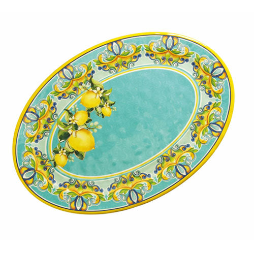 VASSOIO "CITRUS" 50 CM OVALE MELAMINA 52963 BRANDANI