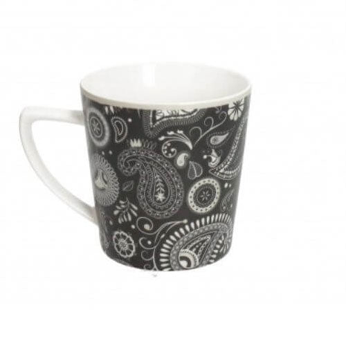 MUG GHIRIGORI NERO "SHANTI" 52837 BRANDANI