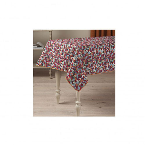 COPRITAVOLA 140 X 280 CM 12 POSTI "NEW BEATRICE" GOBELIN LUCA BLANCO MAÈ VIA ROMA 60