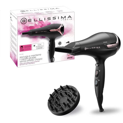 ASCIUGACAPELLI "BELLISSIMA" 11860 2300W IONI IMETEC