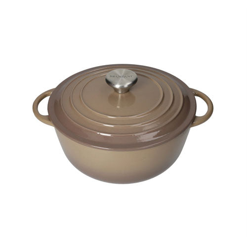 CASSERUOLA COCOTTE  3 LT TORTORA "GHISA SMALTATA" 52576 BRANDANI