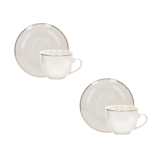 TAZZA THÈ 2 PZ "PUNTO ORO" 52634 BRANDANI