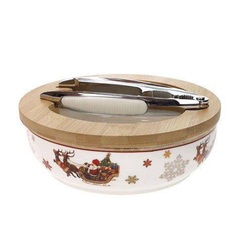 CIOTOLA PORTA NOCI TONDA "CHRISTMAS" 89925 BRANDANI