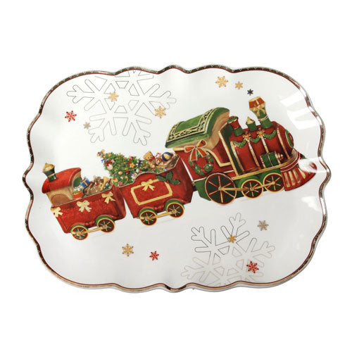 VASSOIO "CHRISTMAS" TRENINO 89924 BRANDANI